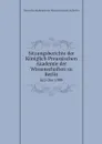 Sitzungsberichte der Koniglich Preussischen Akademie der Wissenschaften zu Berlin. Juli-Dec 1909 - Deutsche Akademie der Wissenschaften zu Berlin
