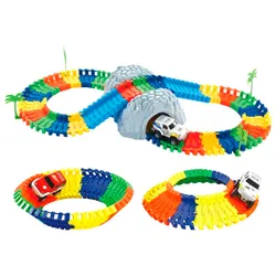 Игровой набор "Гибкий трек с машинкой" из серии "Большое путешествие" от компании 1 Toy сможет стать  ...