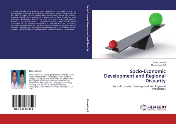 Обложка книги Socio-Economic Development and Regional Disparity, Tariq Usmani and Mohammad Arif