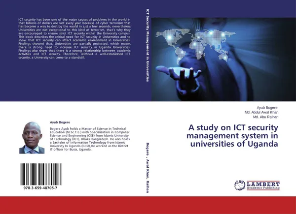 Обложка книги A study on ICT security management system in universities of Uganda, Ayub Bogere,Md. Abdul Awal Khan and Md. Abu Raihan