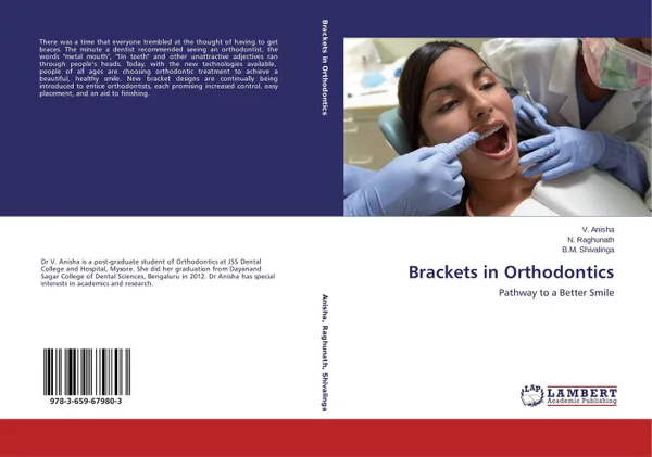 Обложка книги Brackets in Orthodontics, V. Anisha,N. Raghunath and B.M. Shivalinga