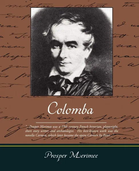 Обложка книги Colomba, Prosper Merimee