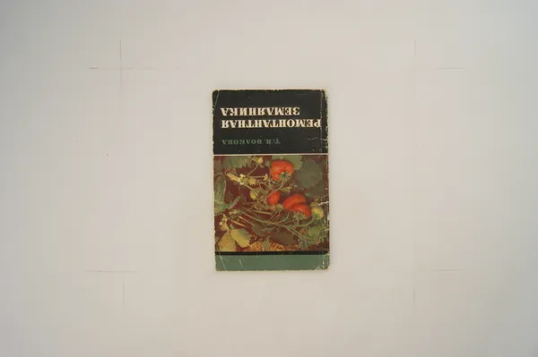 Обложка книги Ремонтантная земляника, Волкова Т. И.