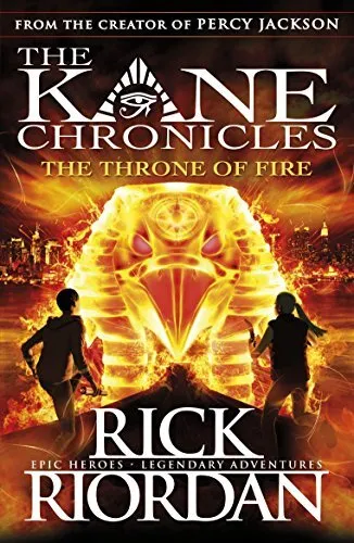 Обложка книги Kane Chronicles: Throne of Fire, Rick Riordan