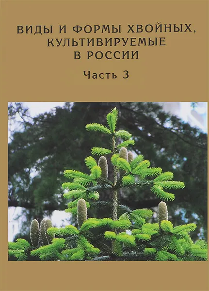 Обложка книги Виды и формы хвойных, культивируемые в России. Часть 3. Abies Mill., Chamaecyparis Spach, Д. Л. Матюхин, О. С. Манина