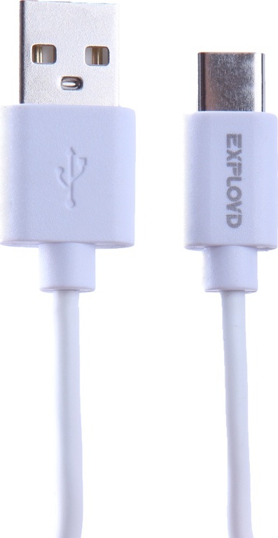 фото Кабель USB - USB Type-C Exployd EX-K-161, белый