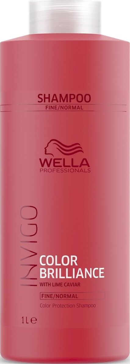 фото Wella Invigo Color Brilliance Шампунь для защиты цвета окрашенных нормальных и тонких волос, 1 л Wella professionals