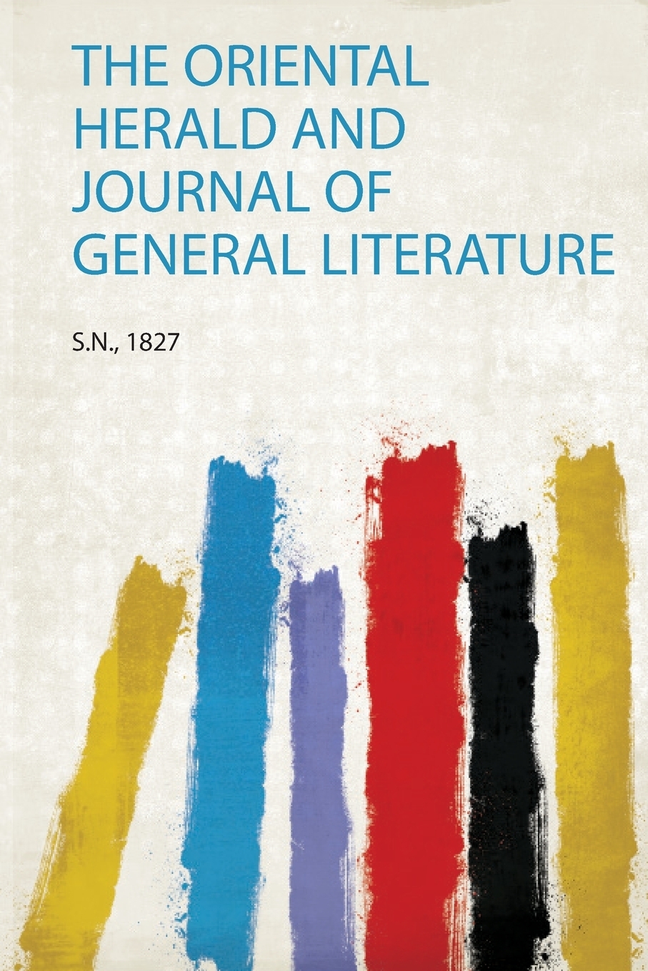 фото The Oriental Herald and Journal of General Literature