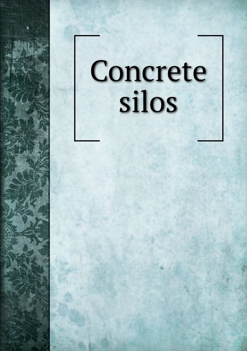 Silo книги. Concrete book.