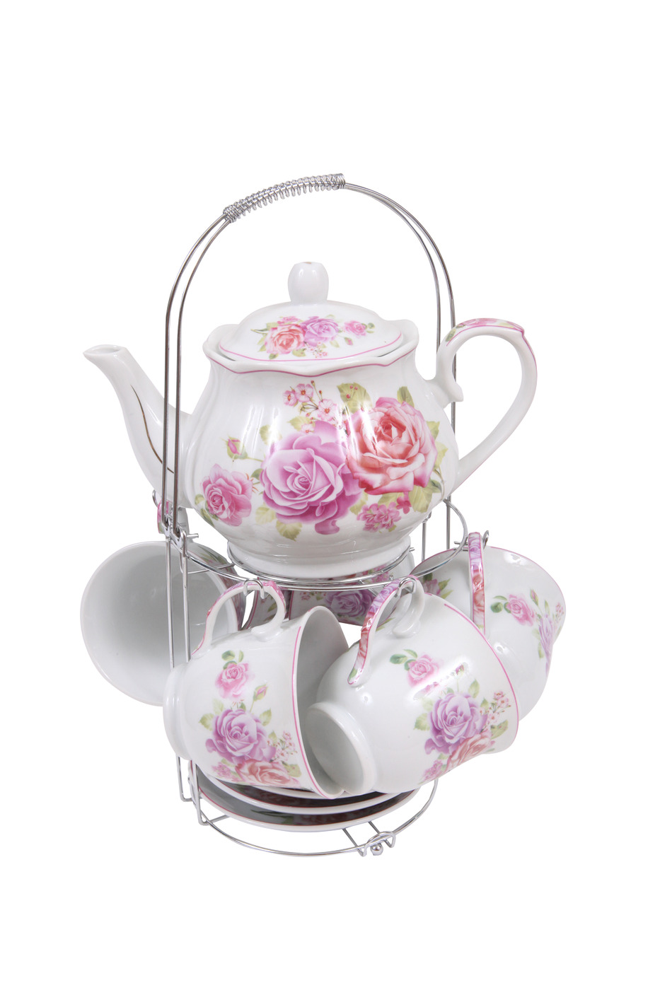 Характеристики Сервиз чайный (с чайником), на 6 перс., подробное ...