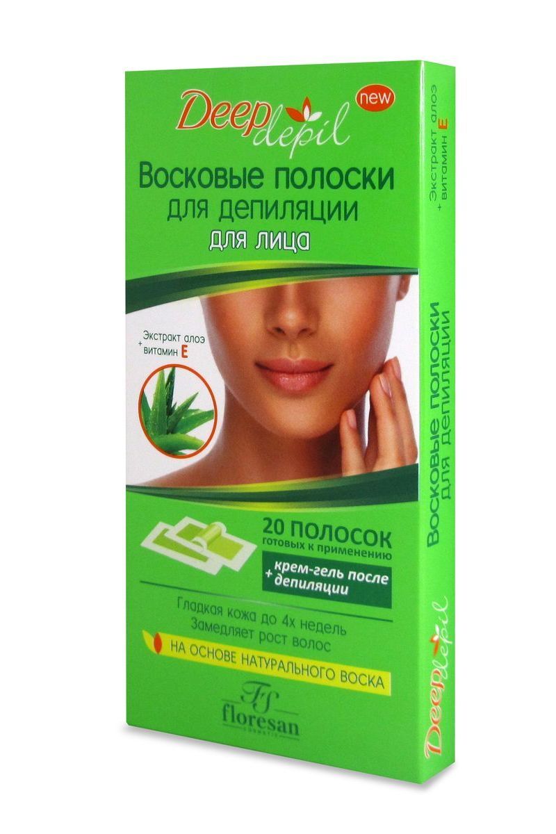 Восковые полоски для лица Озон