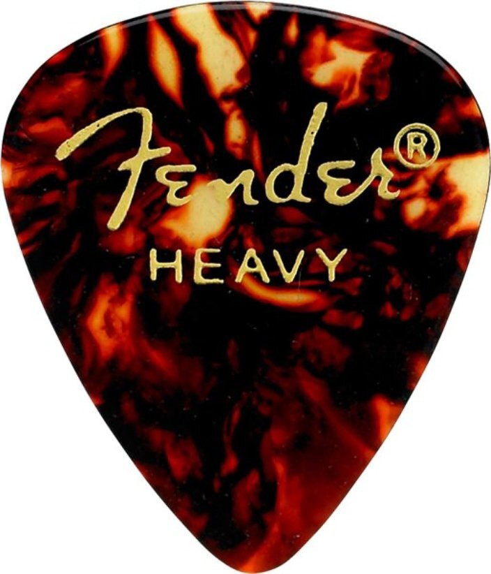 FENDER CLASSIC SHELL HEAVY 5pcs. комплект медиаторов 5шт.