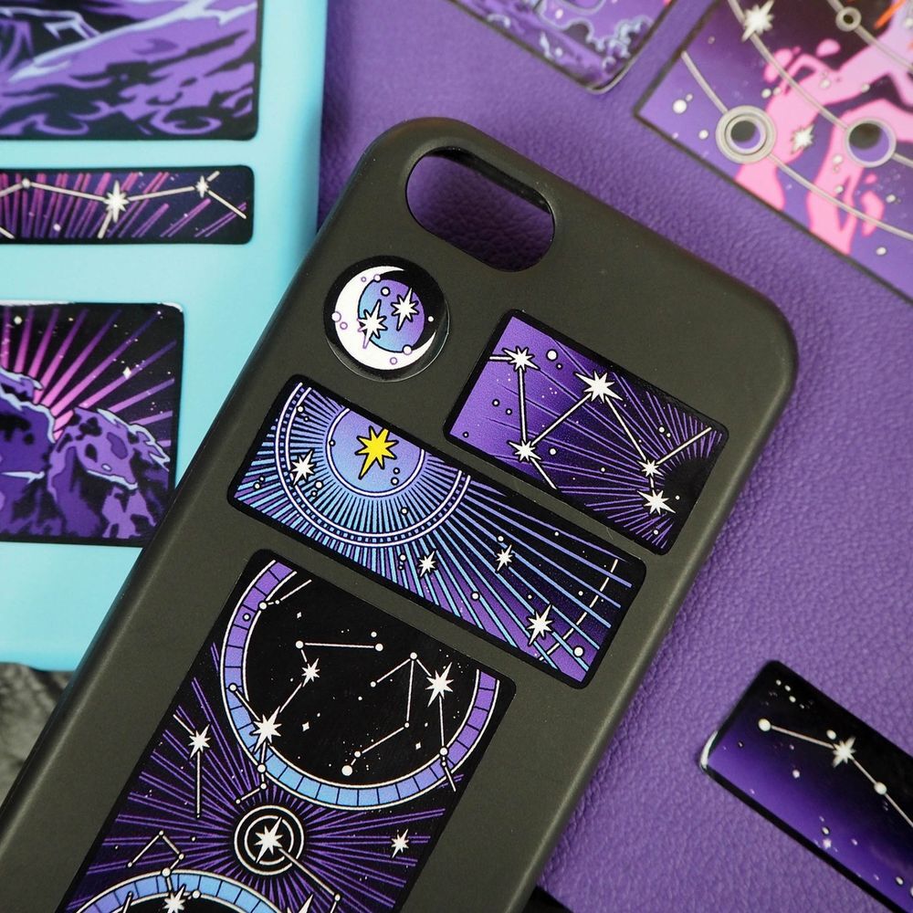 Night pack. Набор наклеек pack night sky. nks december drop.