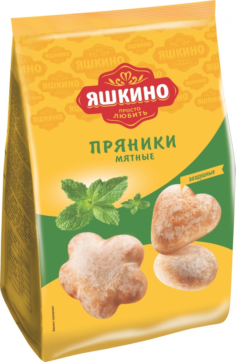 Пряники Яшкино "Мятные", 350 г — купить в интернет-магазине OZON с ...