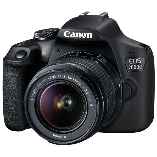 Canon Фотоаппарат зеркальный EOS 2000D EF-S 18-55 III Kit
