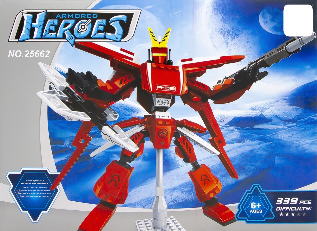 Armored sales heroes lego