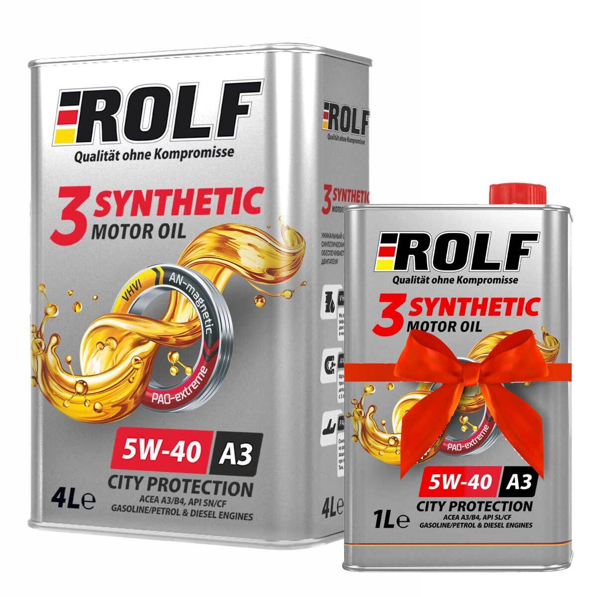 Rolf 3-Synthetic 5w-30 ACEA a3/b4 4л