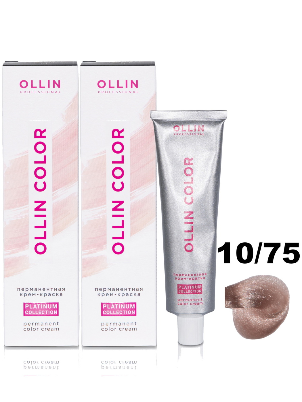 OLLIN PROFESSIONAL Крем-краска OLLIN COLOR PLATINUM COLLECTION для ...