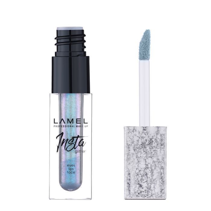 LAMEL Жидкий глиттер для макияжа INSTA Liquid Eyeshadow glitter 401 ...