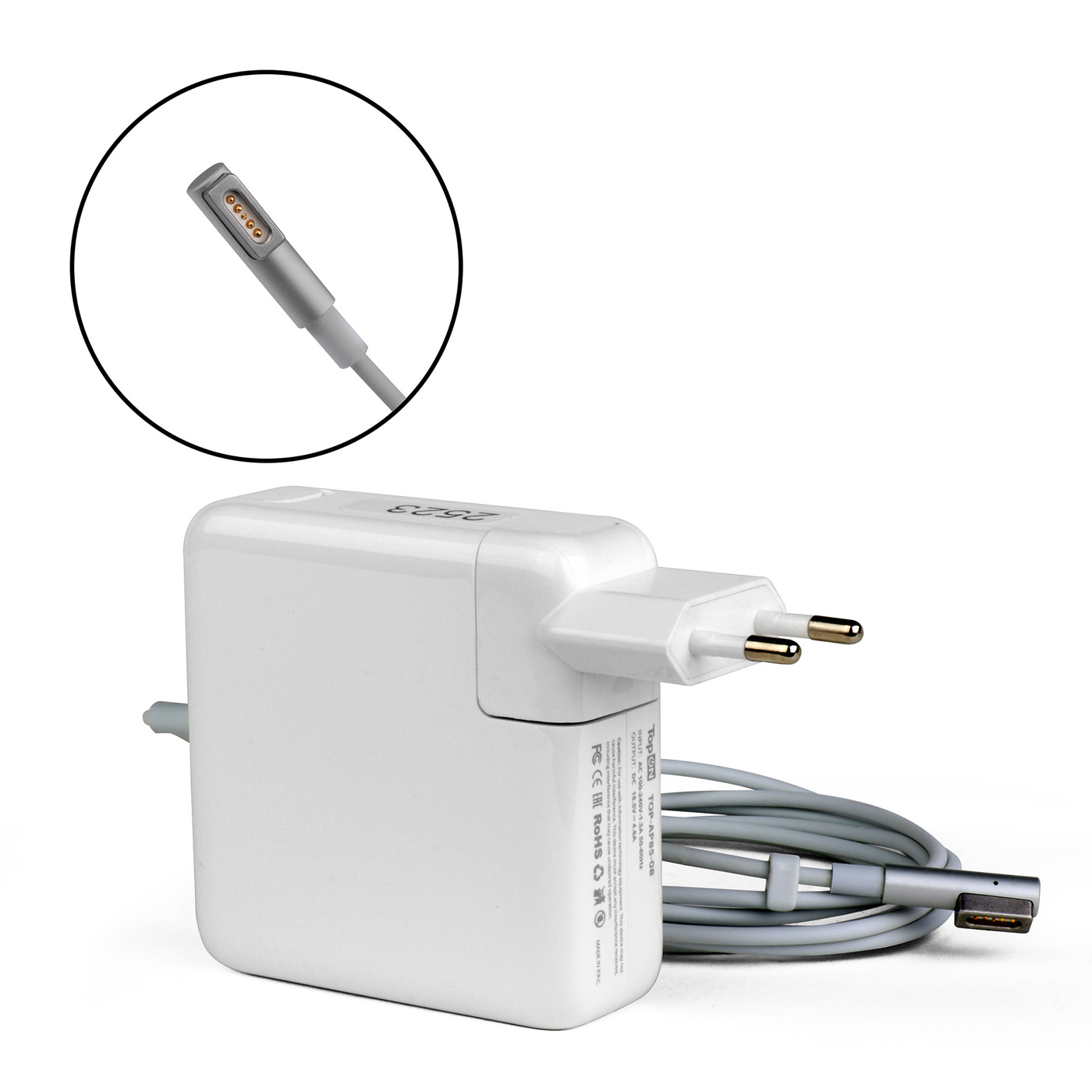 Adaptateur alimentation chargeur pour ordinateur portable apple macbook  magsafe a1222 - Conforama