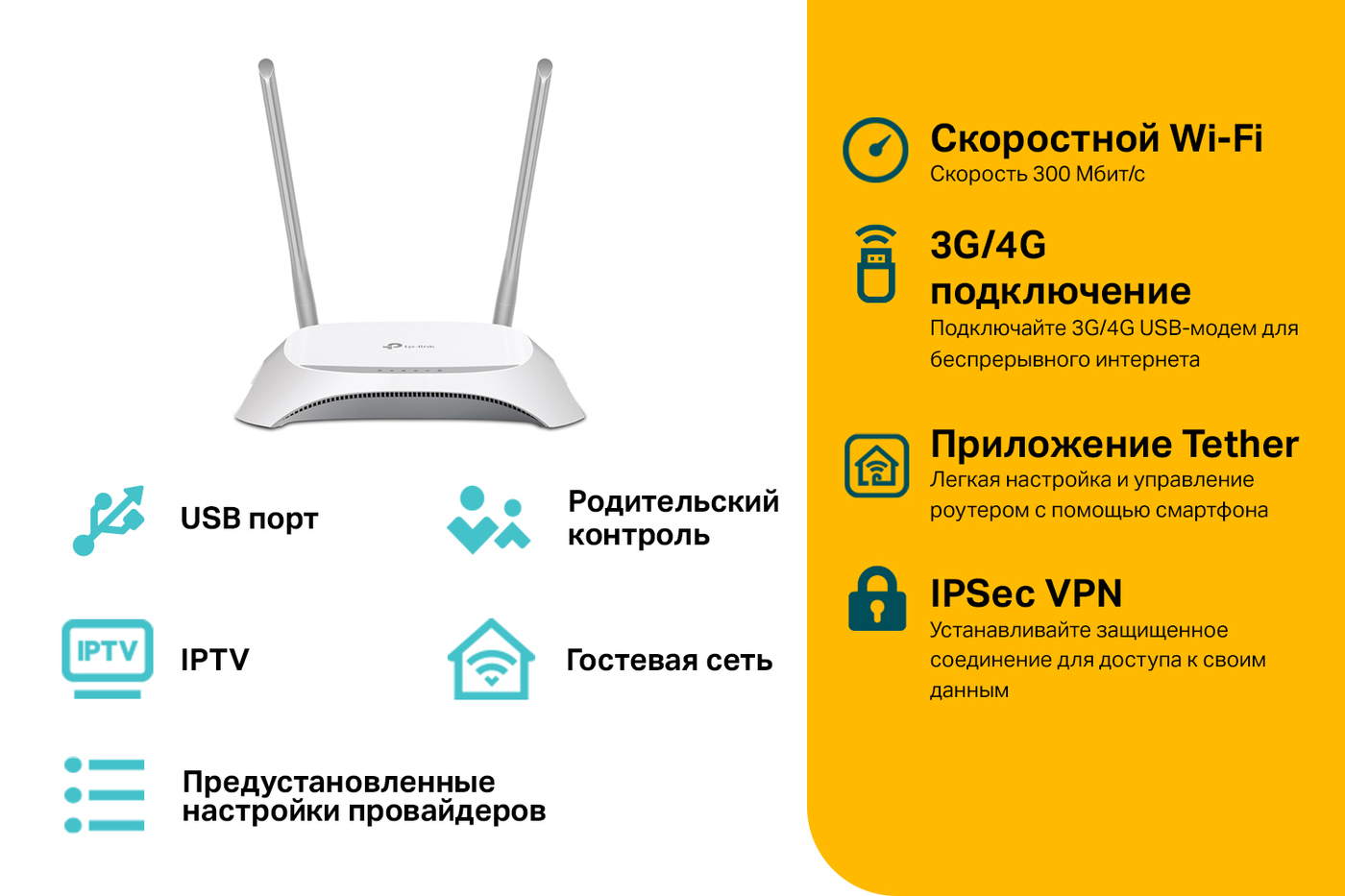 Роутер TP-Link TL-WR842N, белый, 2.4 ГГц, 5 ГГц купить по низкой цене с  доставкой в интернет-магазине OZON (712083662)