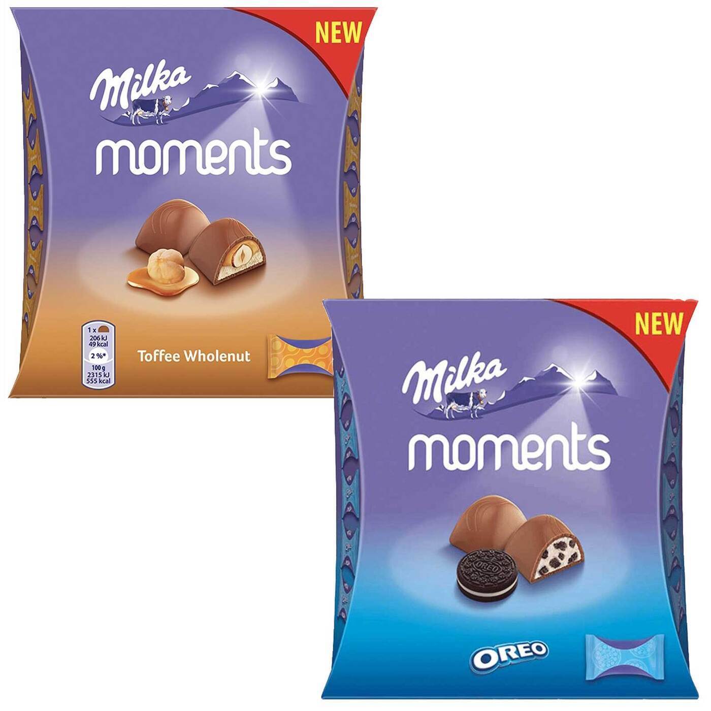 Конфеты милка. Конфеты Milka Toffee Wholenut. Шоколадные конфеты Toffee Wholenut moments Milka. Конфеты Милка моментс Тоффи, 97 гр. Шоколадные конфеты Oreo moments Milka.