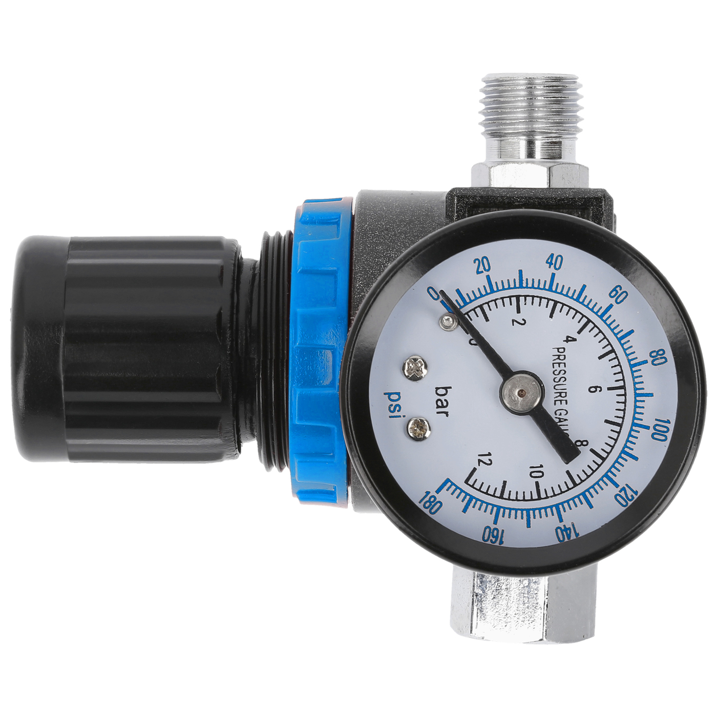Регулятор давления с манометром 1/4\", 12 бар HOGERT купить по низкой ...