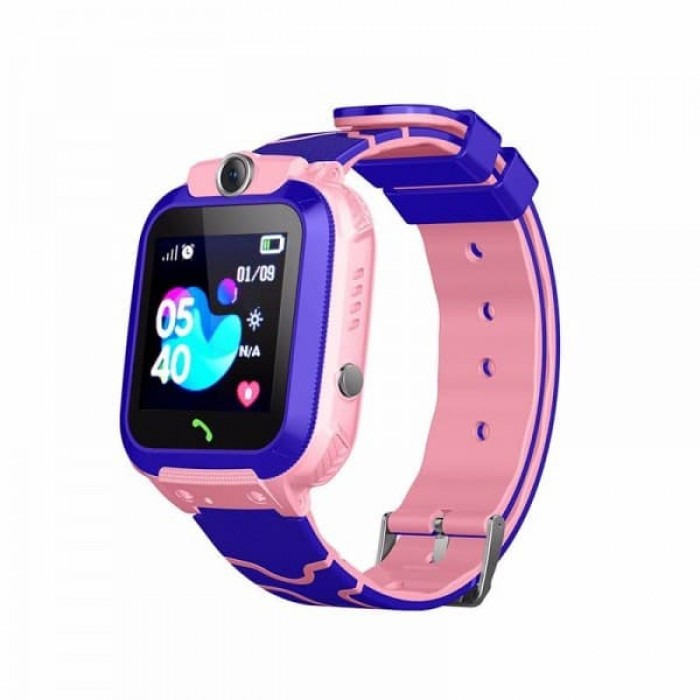 Q12 Детские смарт-часы IP67 (для IOS Android), фиолетовые
