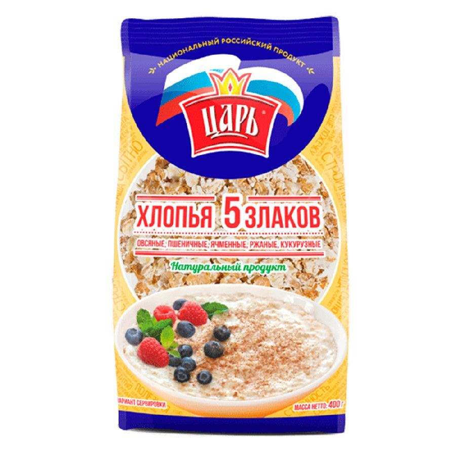 5 злаков каша упаковка