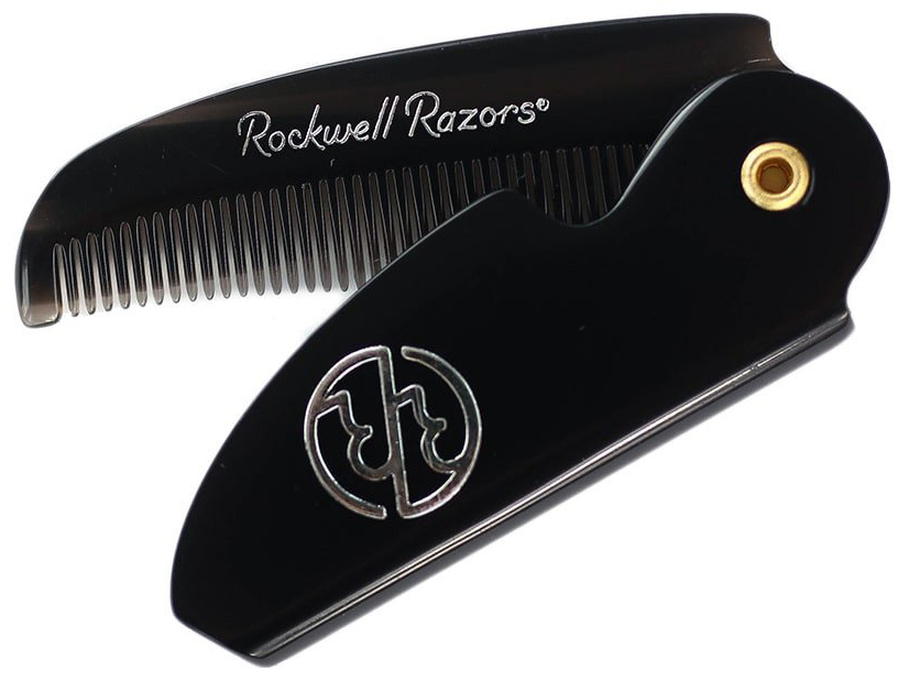 Rockwell Razors Складная расческа для бороды и усов Moustache & Beard Folding Pocket Comb