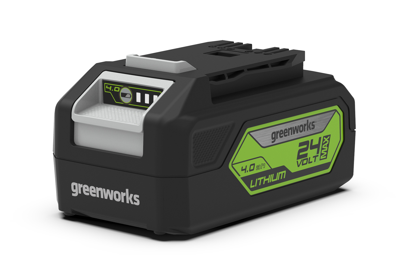 G24usb4 24 в, 4 Ач GREENWORKS 2939307 Размеры.