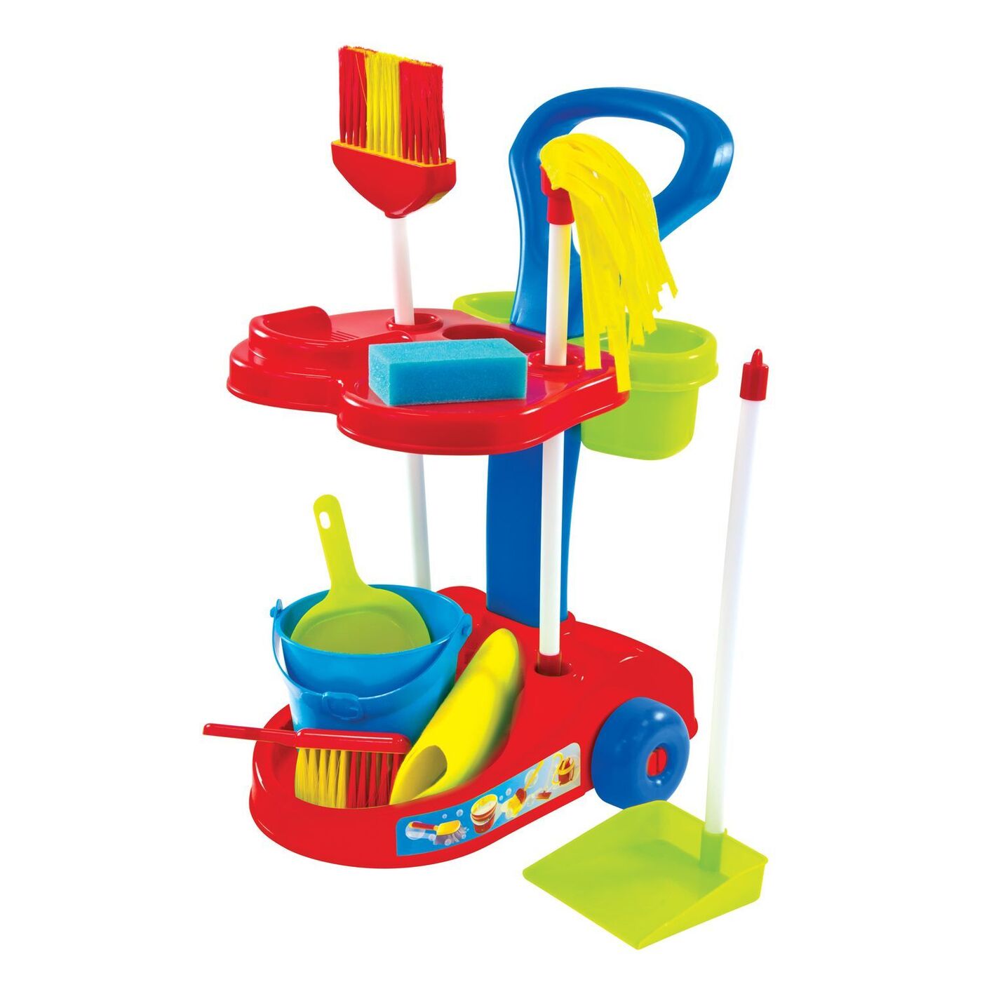 Набор в тележке MOCHTOYS "Маленькая помощница" (10317) — купить в ...