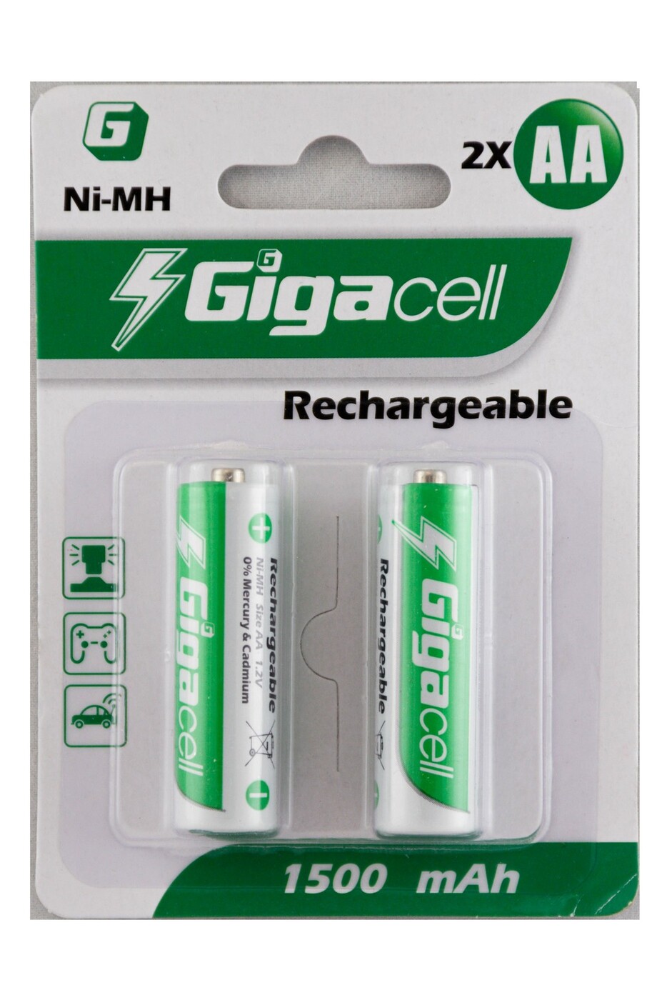  аккумуляторная Gigacell HR6 1500mAh (2шт) —  в интернет .
