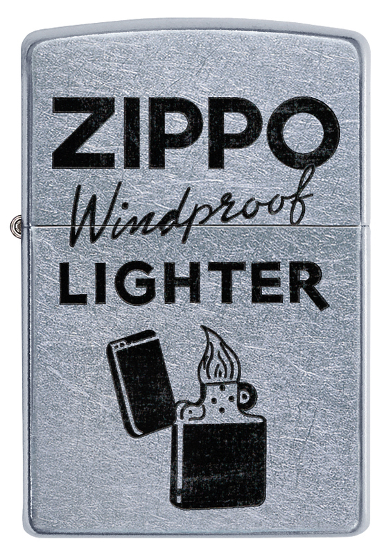 Зажигалка ZIPPO Zippo Windproof 49592  - ОРИГИНАЛ (Made in USA .