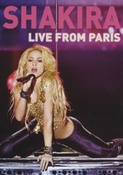 SHAKIRA: Live From Paris. 1 DVD