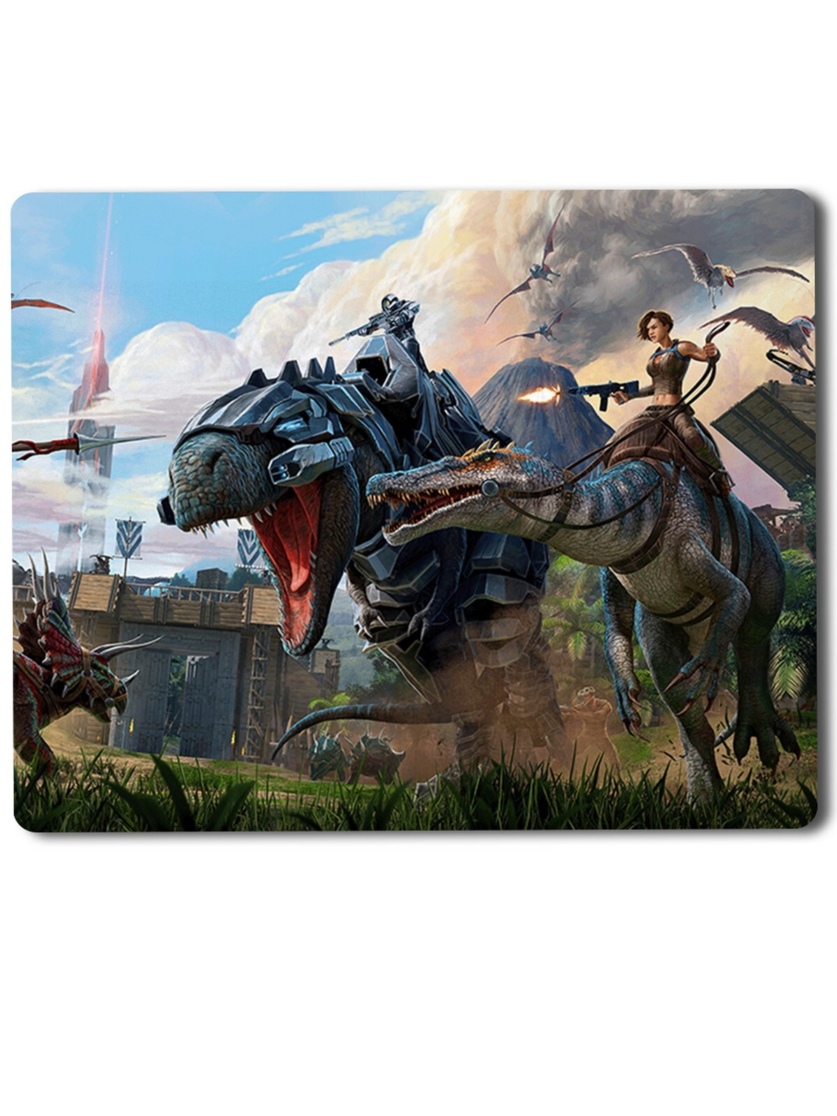 Игровой коврик для мыши ARK Survival Evolved (арк, сурвайвал эволвд ...