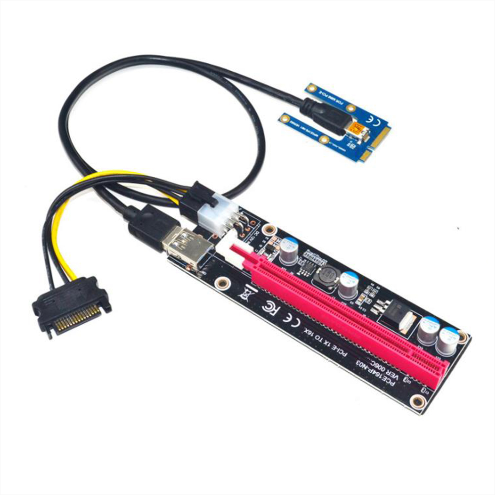 Переходник Mini PCIe на PCI Express 16X для внешней видеокарты ноутбука