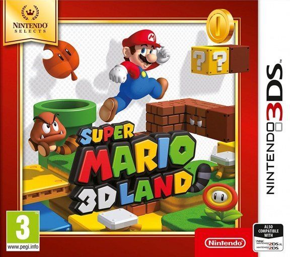 Игра Игра Super Mario 3D Land Русская (Select) диск (Nintendo 3DS, Русские субтитры)