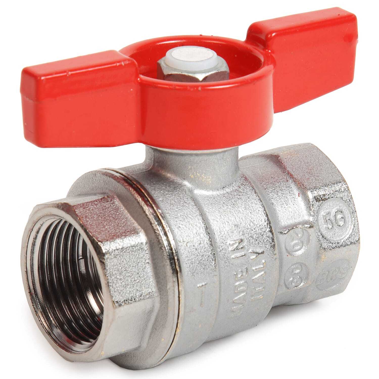 Кран шаровый Giacomini, полнопроходной 3/4\" мм внутренняя-внутренняя ...