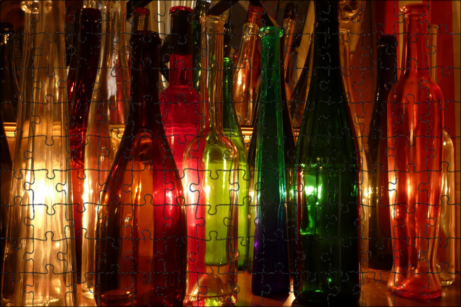 Стеклянные бутылки фото