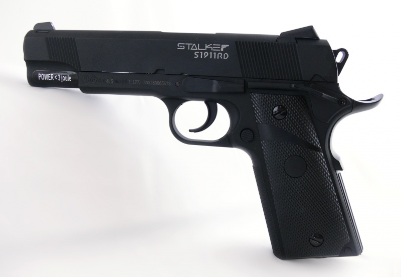 Пистолет пневматический Stalker S1911RD к.4,5мм