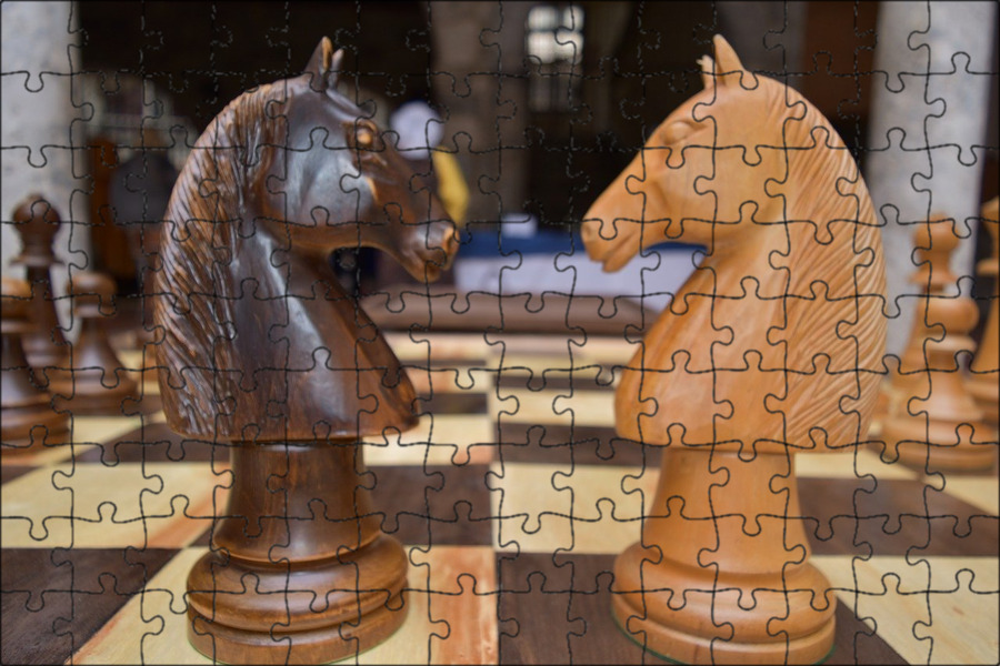 Шахматная фигура слон фото
