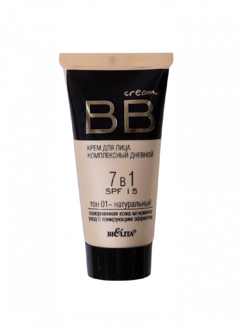 Белита ВВ крем для лица комплексный дневной 7 в 1 SPF 15 тон 01 BB cream