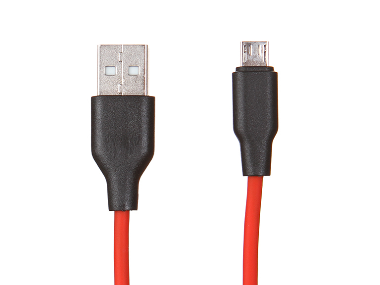 Micro usb 2.1 a. Дата-кабель/EXPLOYD/USB - MICROUSB/круглый/силикон/красный/2м/2.1a/keen/ex-k-1185