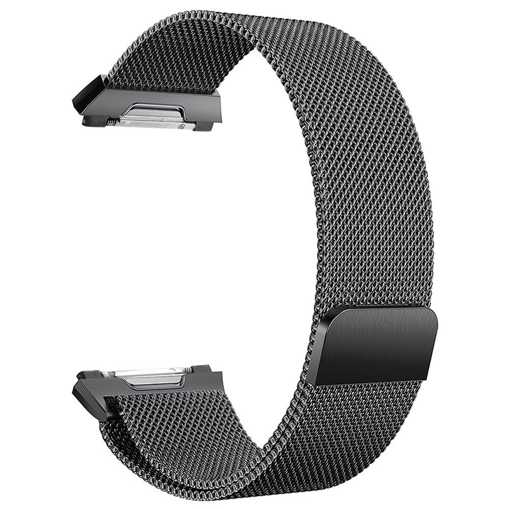 Watch band цена. Milanese loop Black ремешок. Ремни Milanese loop черного цвета. Fitbit Band. Huawei watch Milanese loop.