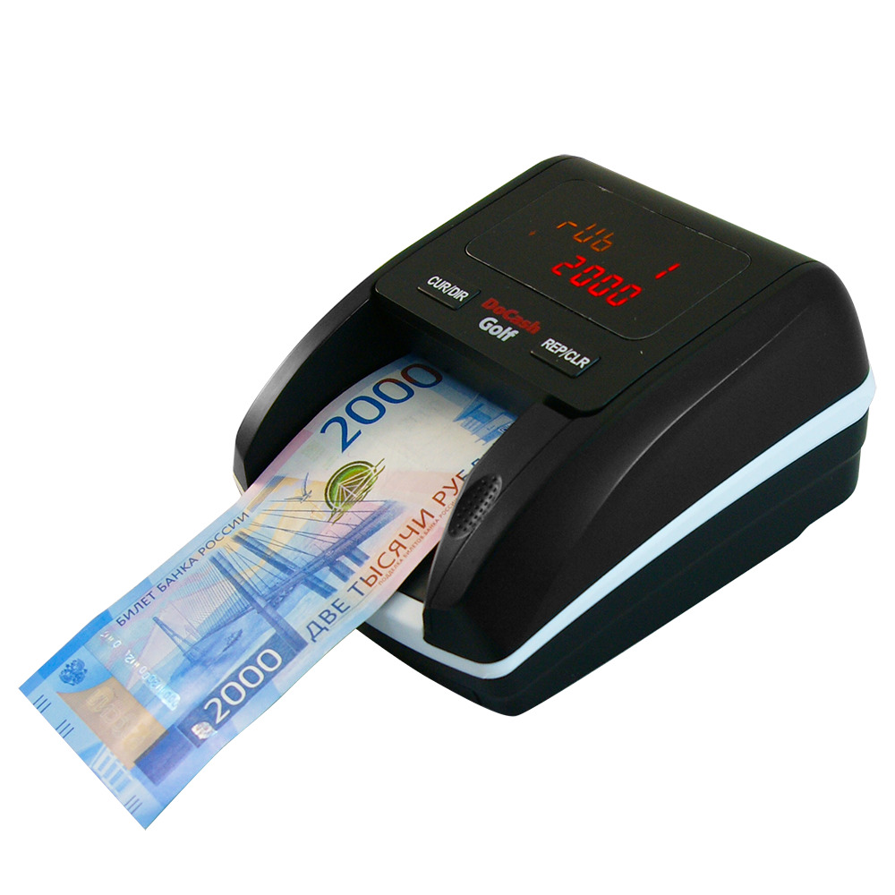 Автоматический детектор банкнот DoCash Golf RUB (с АКБ) — купить в ...