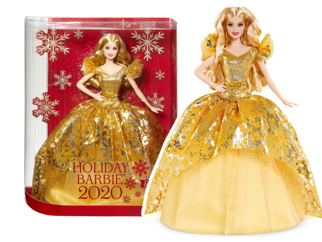 mattel holiday barbie 2020