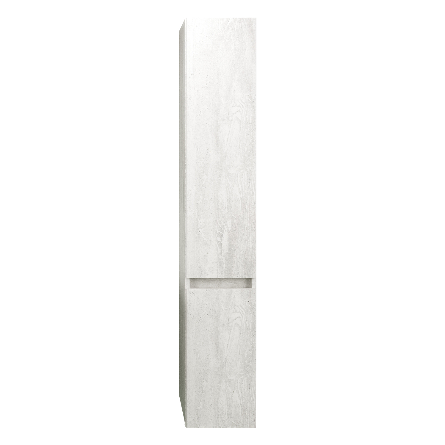 Шкаф-пенал для ванной Mixline Диамант-35 левый, (ШХГХВ): 35х32х186 см, белый