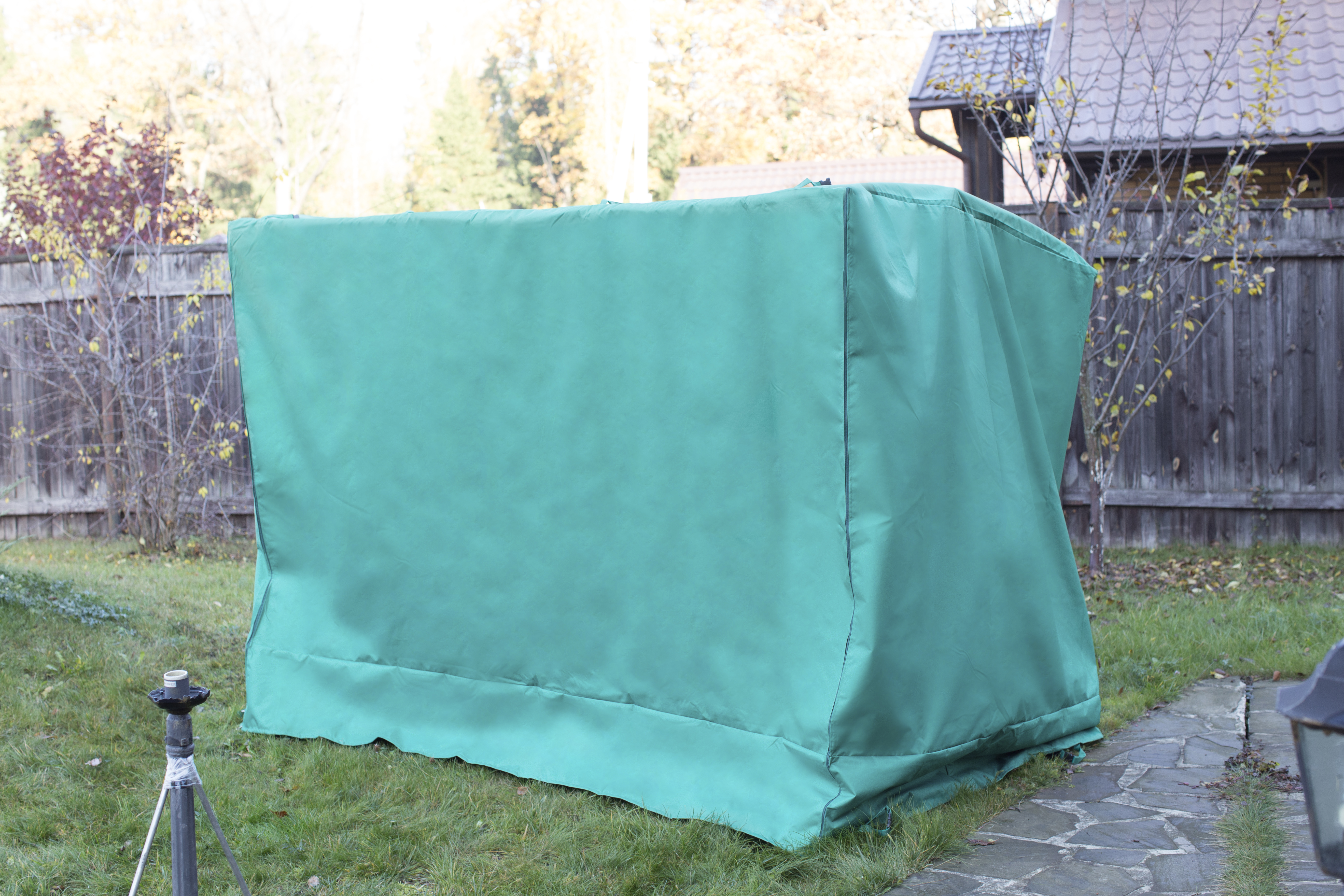 Чехол fler (зимний) для качелей (260 х 150 х 170 см) зеленый