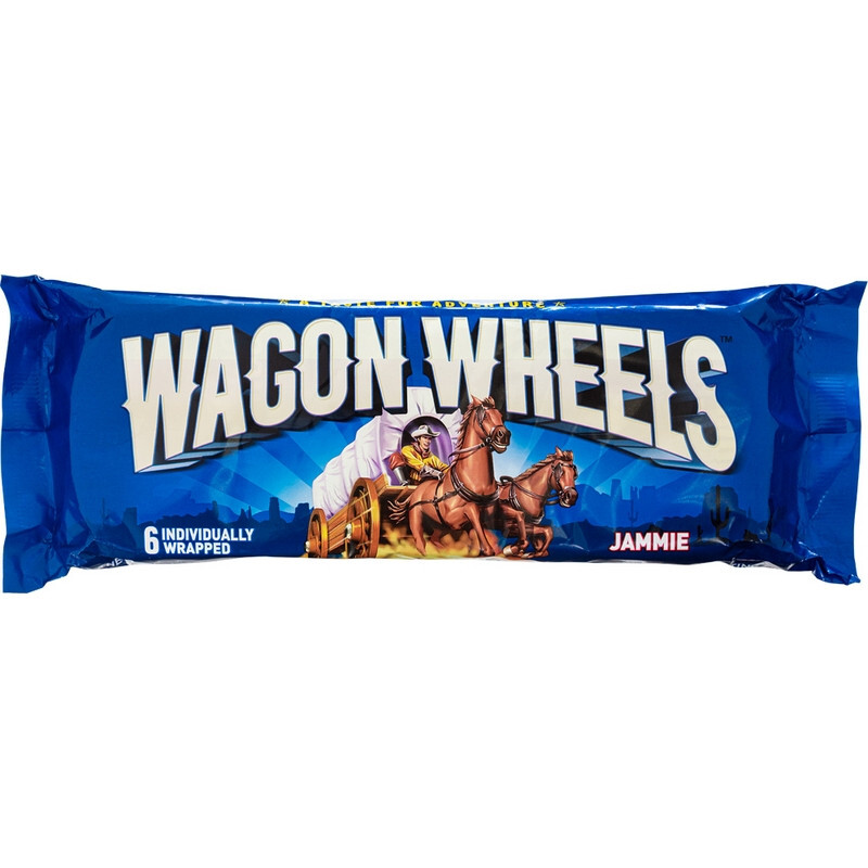 Печенье вагон вилс фото Печенье Wagon Wheels с суфле с джемом покрытое глазурью, 228гр. - купить с доста